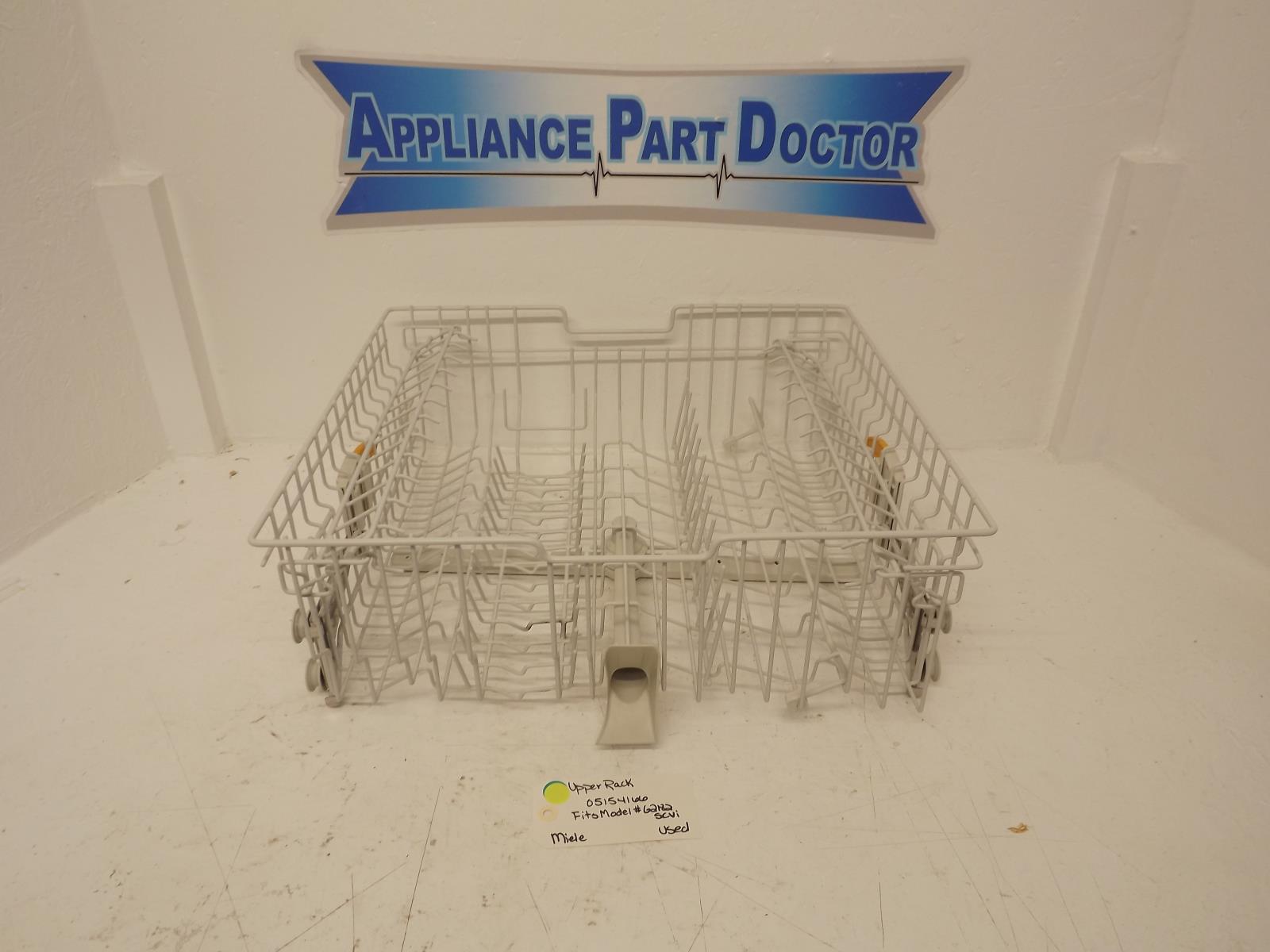 Miele Dishwasher 05154166 Fits Model G2182SCVi Upper Rack Used Miele Dishwasher 05154166 Fits Model G2182SCVi Upper Rack Used